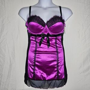 vintage y2k 2000s deadstock plus size lingerie dress